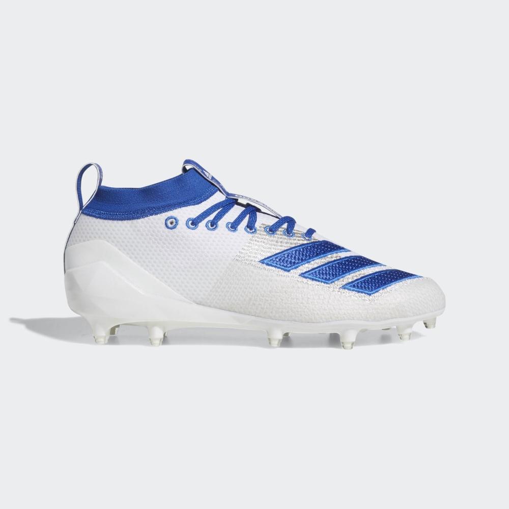Ghete Fotbal Adidas adizero 8.0 Barbati Romania - Albi/Albastru Regal F35183